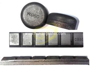 ISO Wear Resistance Castings Customized White Iron Chrome Carbide Chocky Blocks