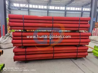 7.5mm Concrete Pump Delivery Pipe Twin Wall Putzmeister Schwing Cifa